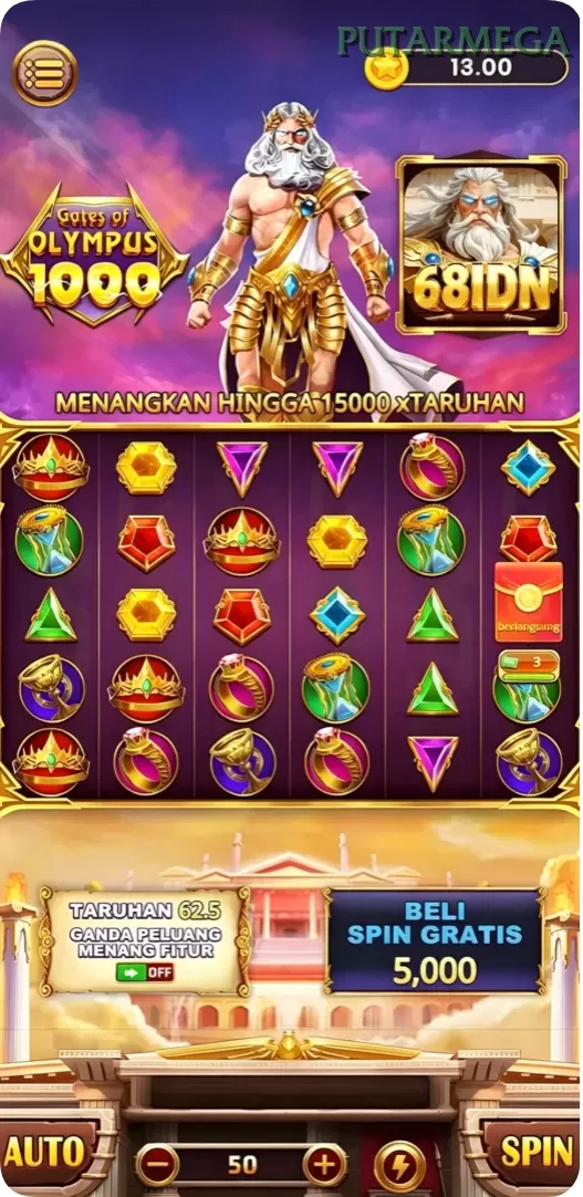Cuplikan layar FATCAI99 — menu navigasi