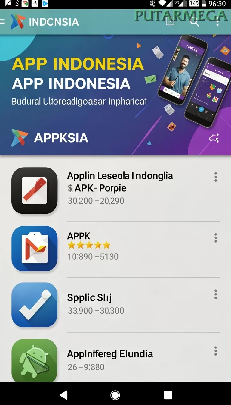 Cuplikan layar KITAWD — menu navigasi