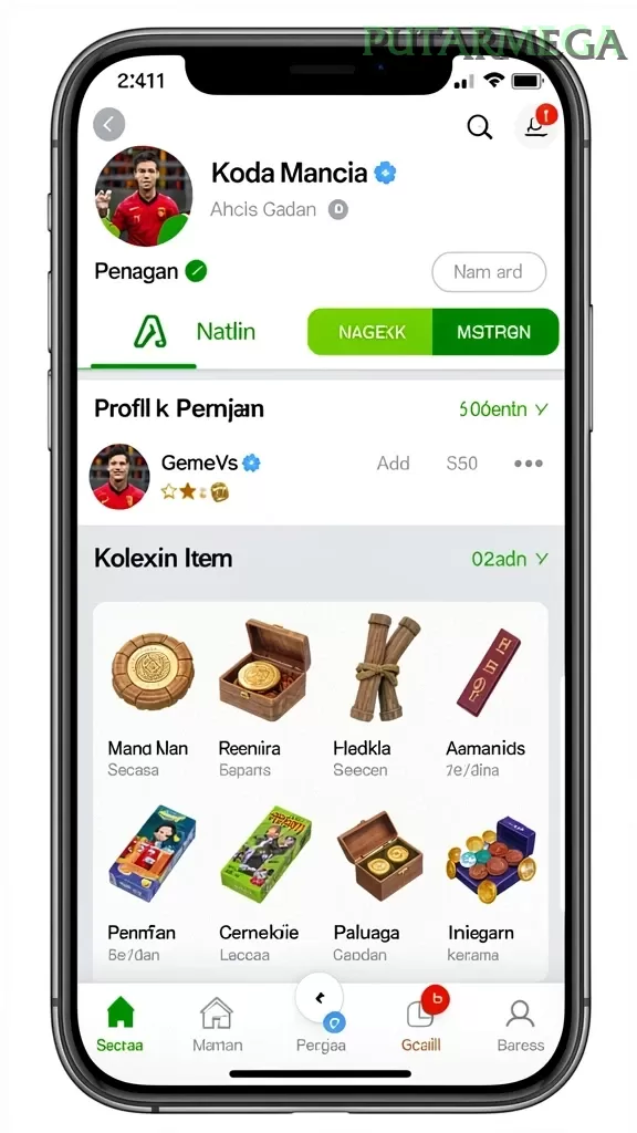 Cuplikan layar SEMAR99 — menu navigasi